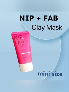 🇬🇧🆕NWOB NIP+FAB | MINI | Weekly treatment Salicylic Fix Clay Mask
